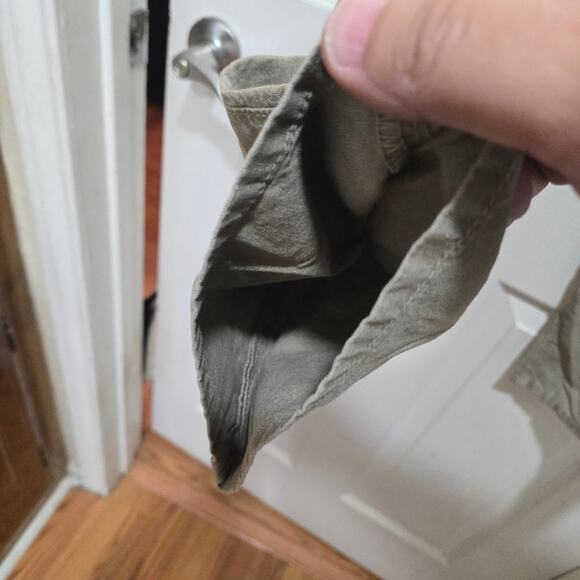 AG Adriano Goldschmied Rosemary Linen Pants Size 27 Khaki Beige - Picture 8 of 10